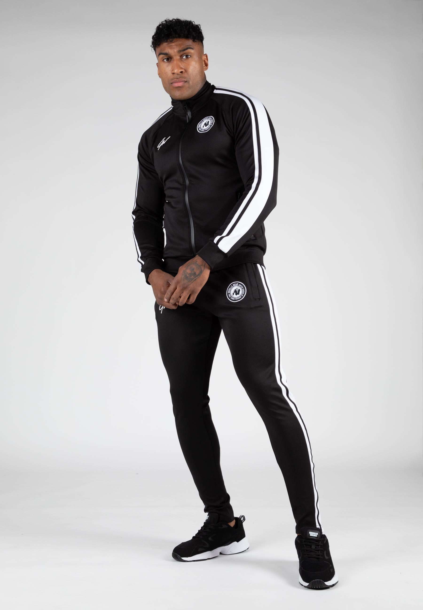 Stratford Track Jacket, black - 10