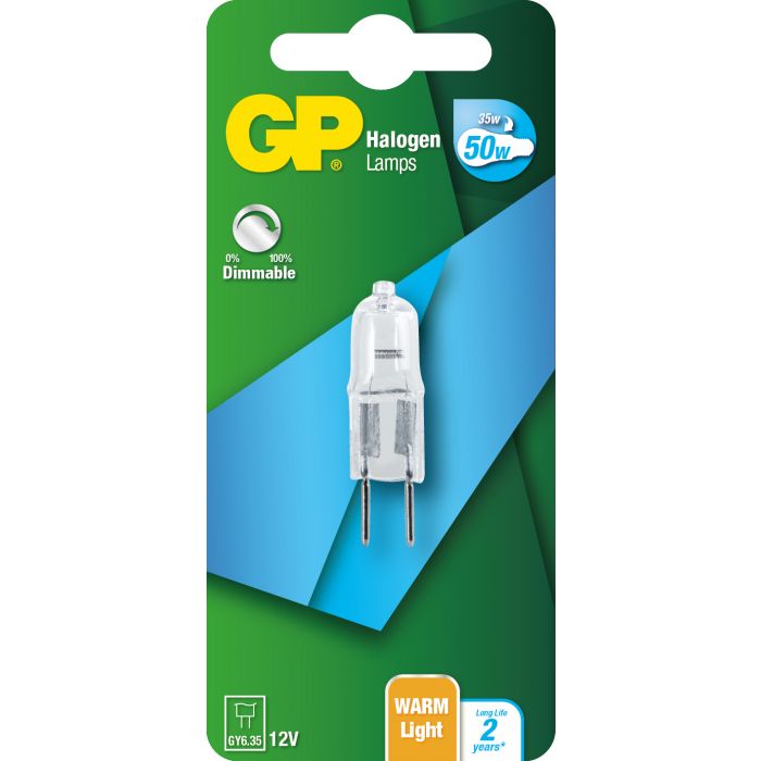 GP Halogen capsule LV, GY6.35, 35W (12V), 056492-HLME1