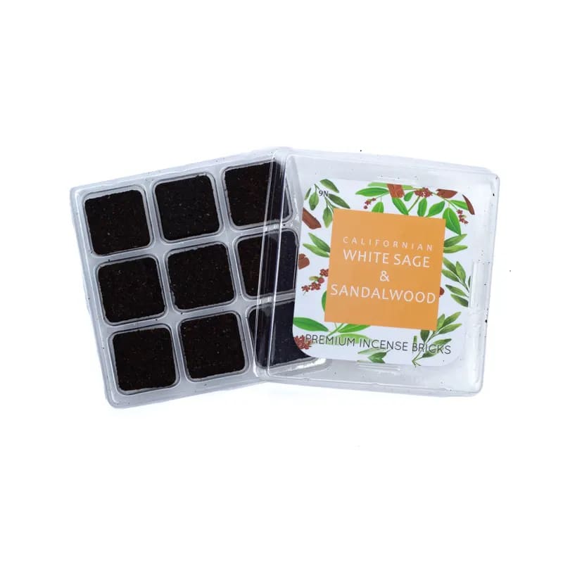 Aromafume Incense Bricks White Sage & Sandalwood-- 40G - 2