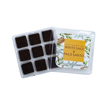 Aromafume Incense Bricks White Sage & Palo Santo-- 40G