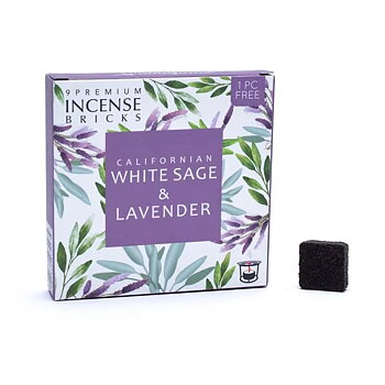 Aromafume Incense Bricks White Sage & Lavender-- 40G