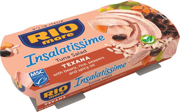 RIO MARE, insalatissime, texana e tonno 160g x 2st