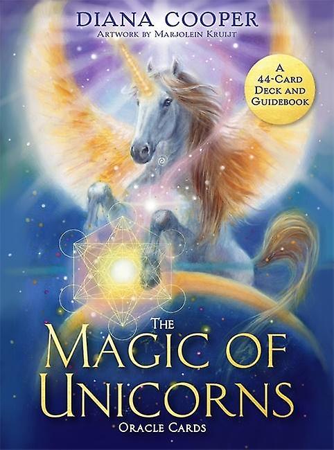 The Magic of Unicorns Oracle Cards: A 44-Card Deck and Guidebook Cards  - Diana Cooper