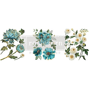 Transfer Gilded Floral