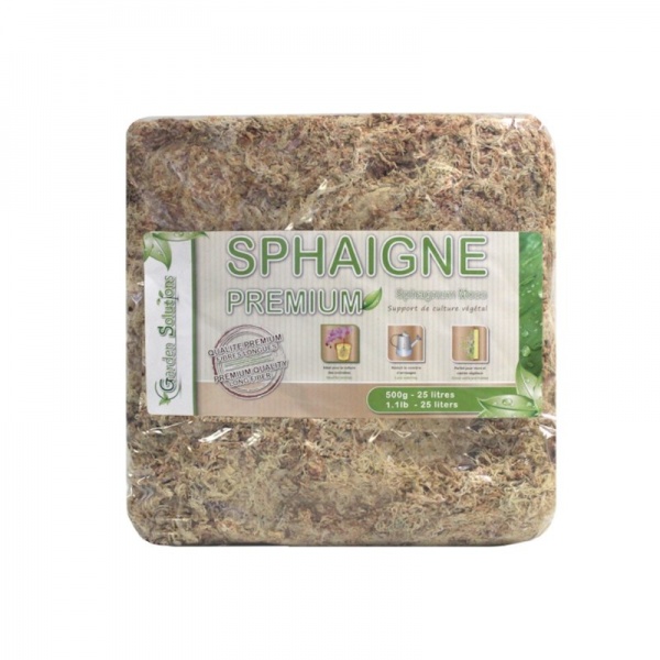 Spaghnum - Vitmossa 500g