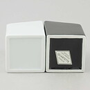 Lisa Larson (Quartette 1980s) Two Architectonic Vases 13 cm