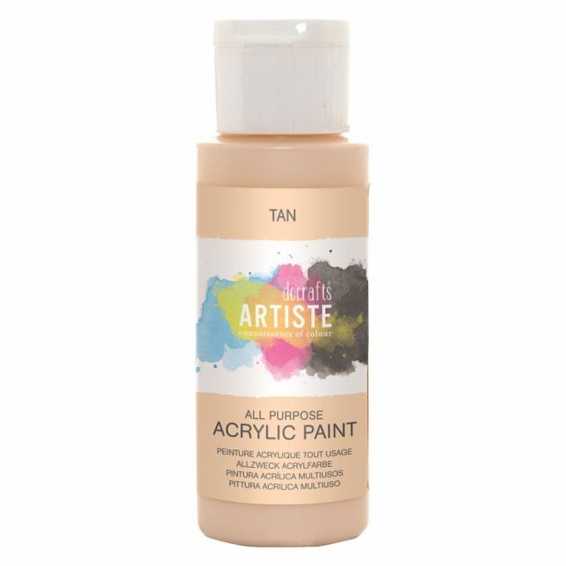 Artiste Acrylic Paint 2 oz - tan