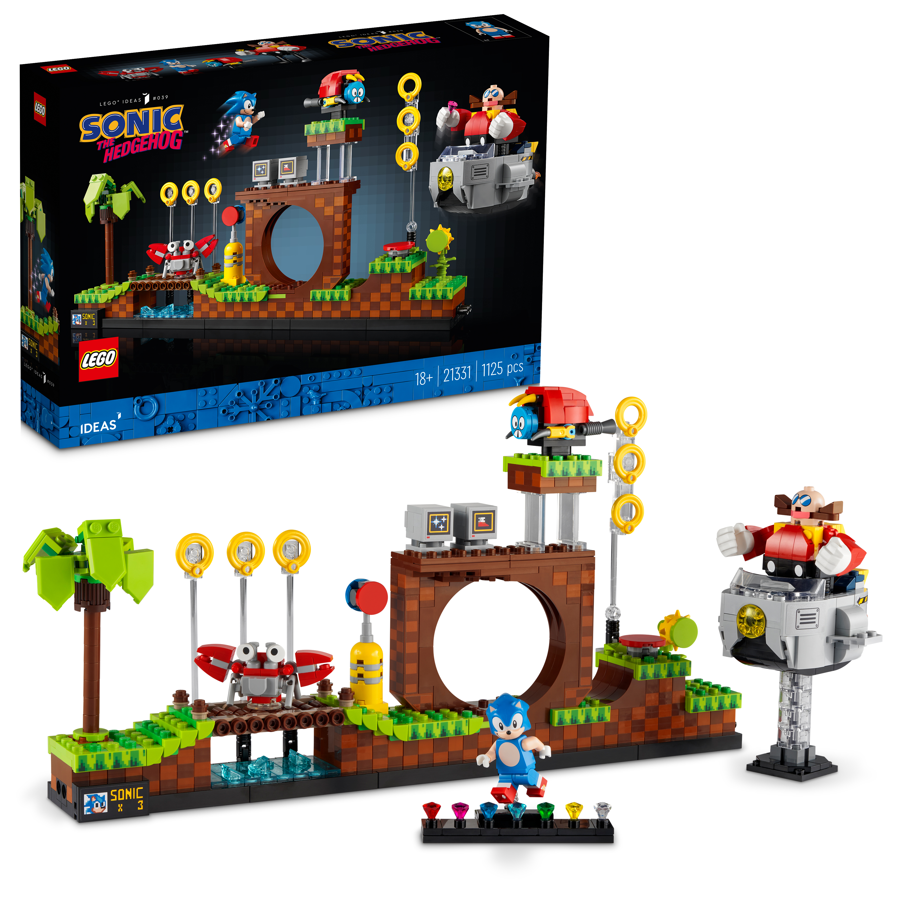 LEGO 21331 Sonic the Hedgehog™ – Green Hill Zone Ideas