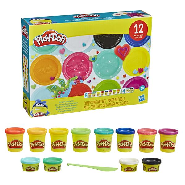 Play-Doh Bright Delights Multicolor Pack - 3