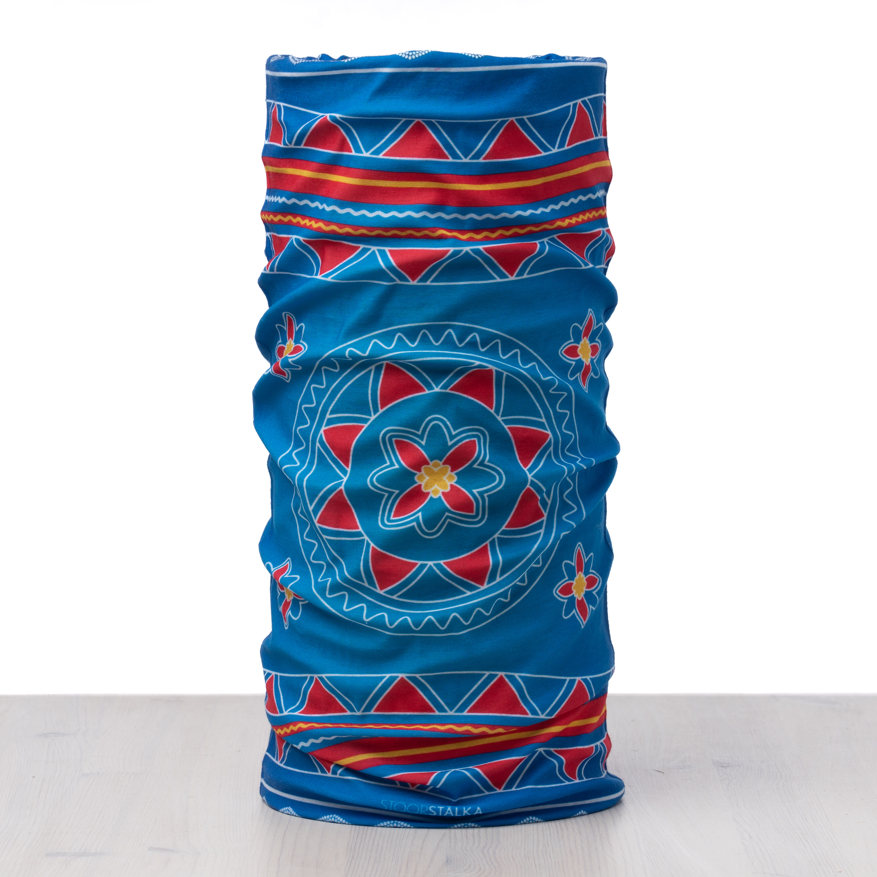 Multiscarf Sámi-style Arktisk blå