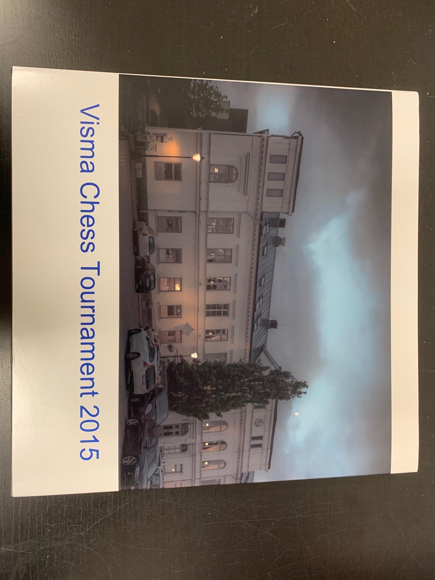 VISMA CHESS TOURNAMENT - HÅRDPÄRM