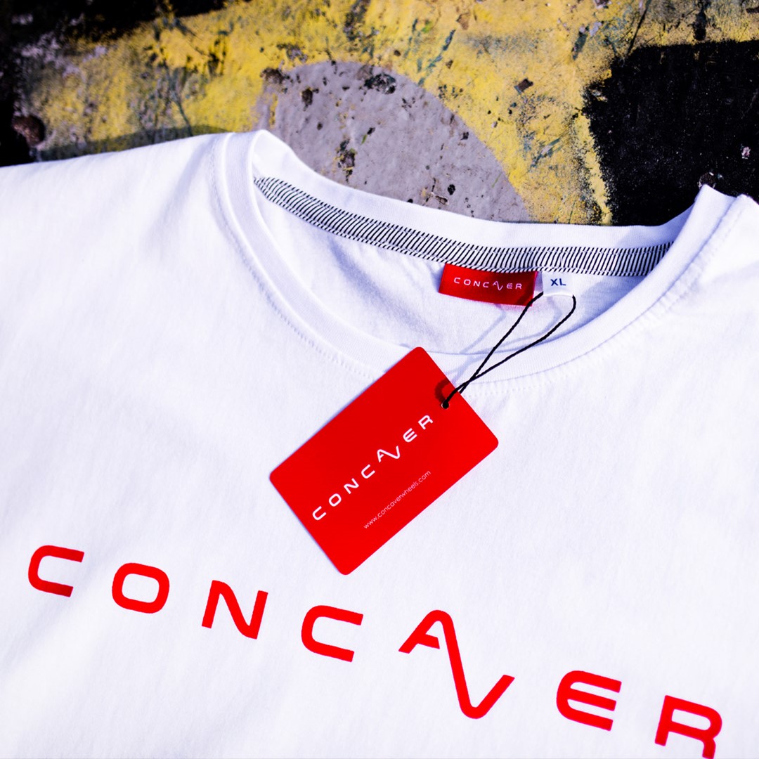 CONCAVER T-Shirt - Vit - 3