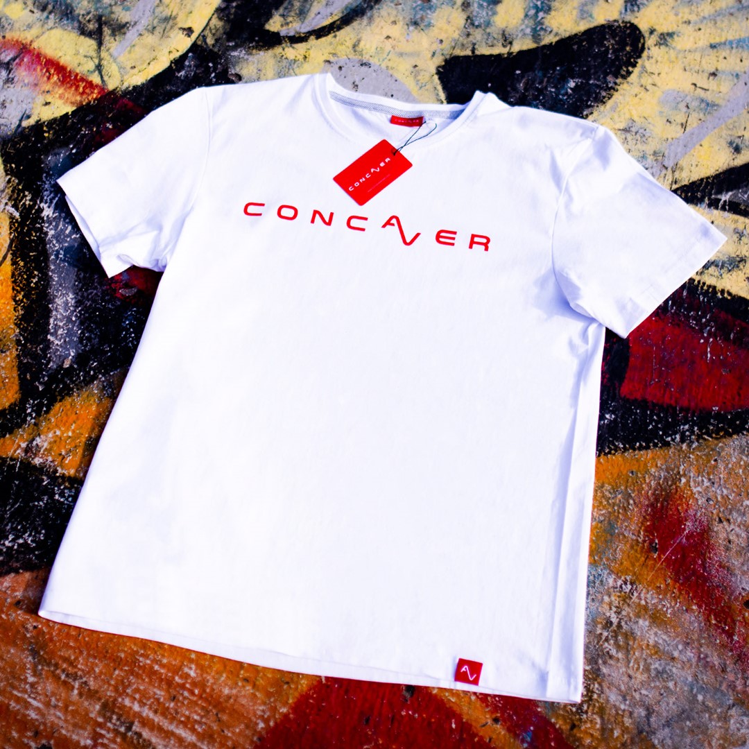 CONCAVER T-Shirt - Vit
