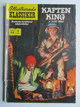 Illustrerade Klassiker 094 Kapten King 1:a uppl Good