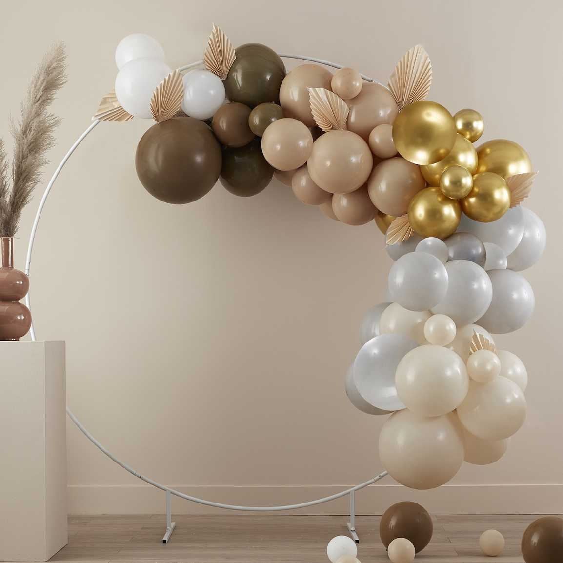 Ballongbåge Mullvad Nude Brun - 3