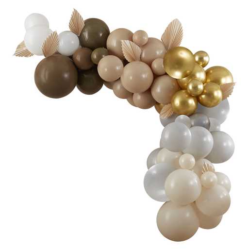 Ballongbåge Mullvad Nude Brun - 2