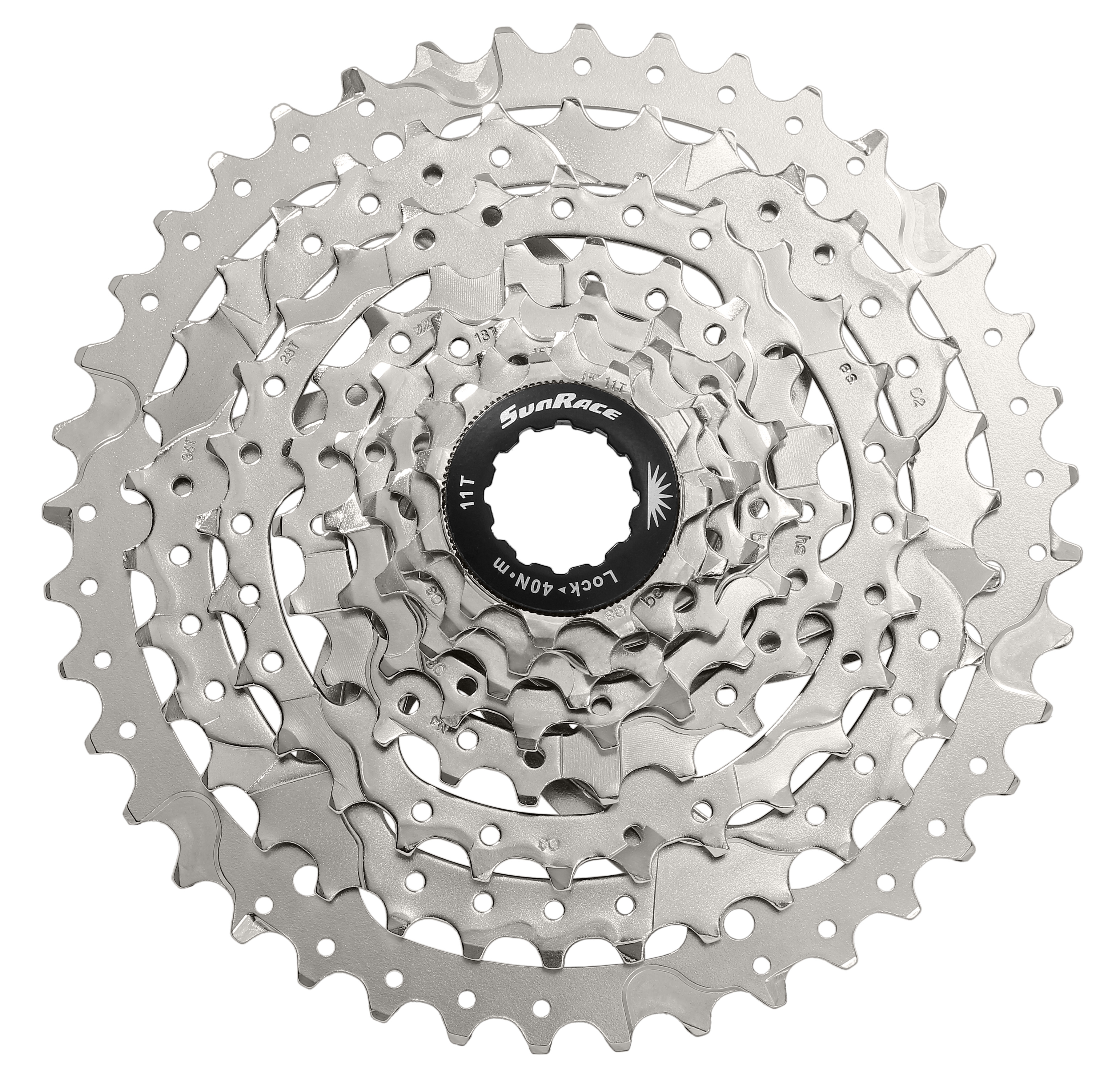 Kasettdrev, SunRace, 8-Delad, 11-32T