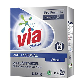 Via Professional White+ Parfymerad 8,32kg