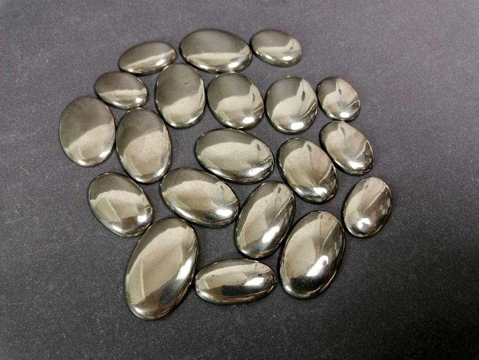 Kalkopyrit Cabochon - AA+ kvalitet - 2