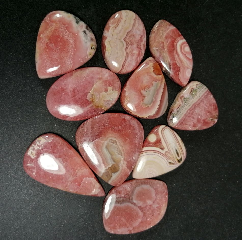 Rodokrosit Cabochon - AA+ kvalitet