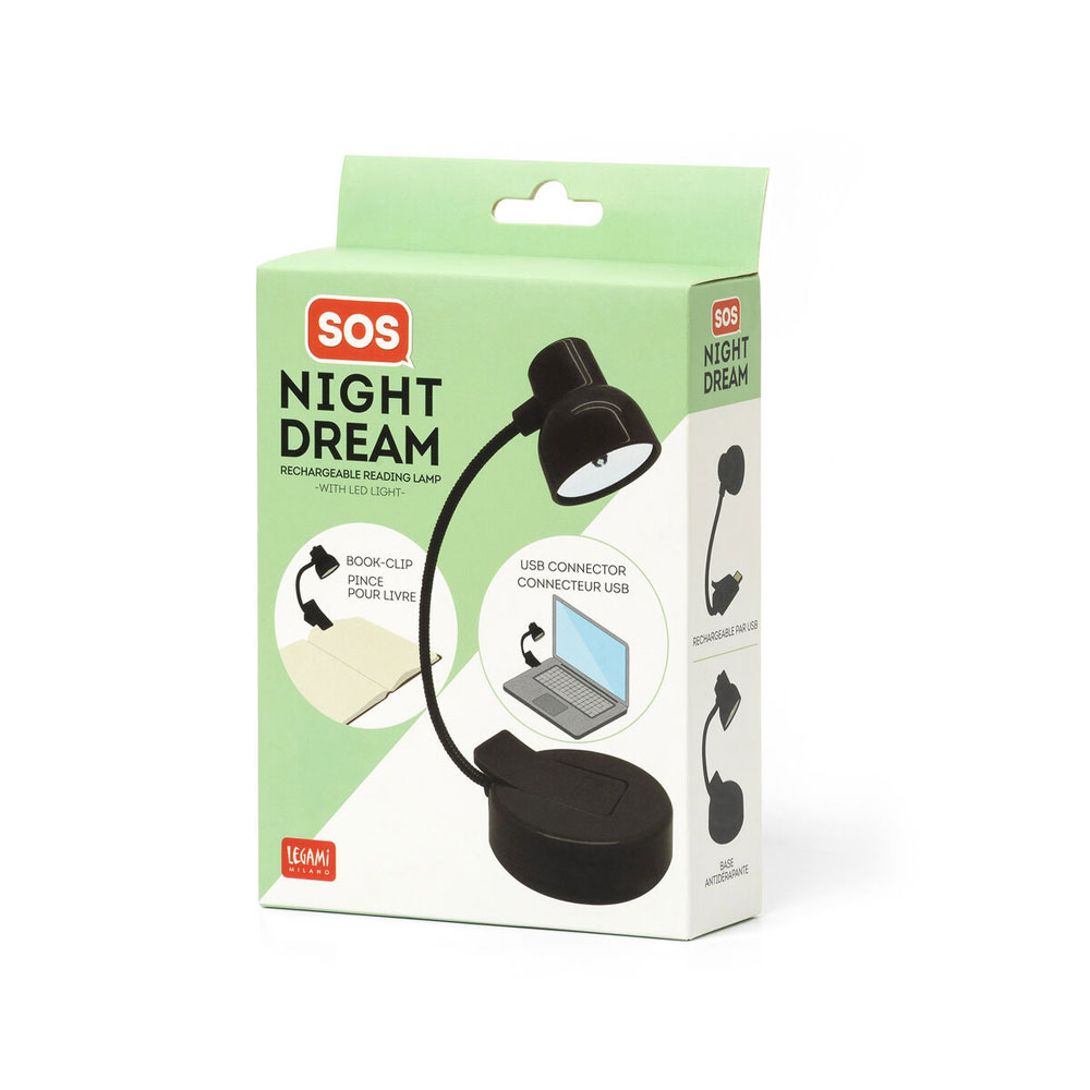 Läslampa - LEGAMI SOS Night Dream Rechargable Reading Lamp - 2