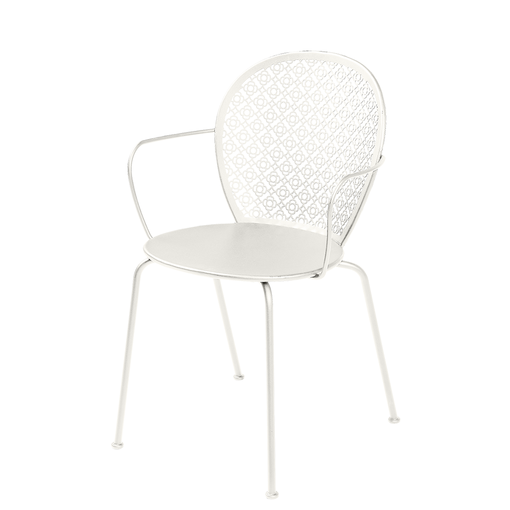 Lorette Armchair (Clay Grey) - In stock - FERMOB