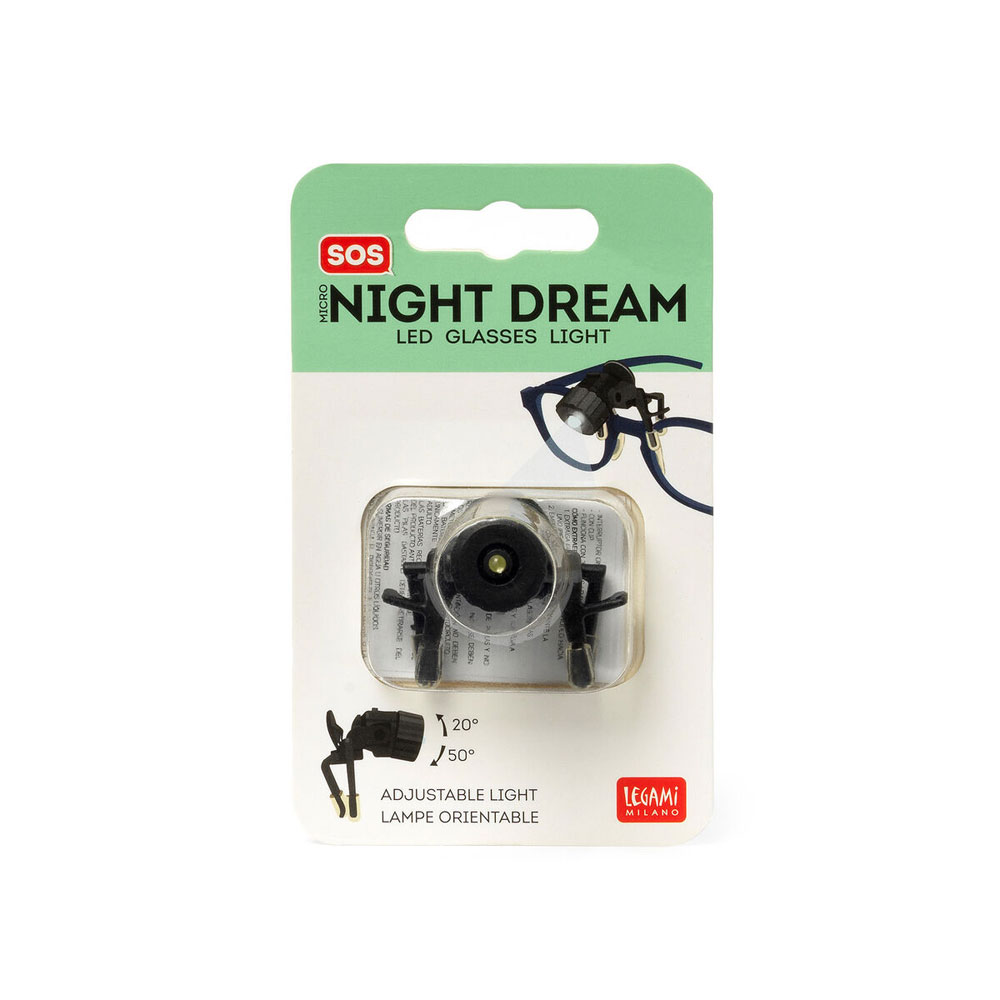 Läslampa - LEGAMI Micro Night Dream LED Glasses Light - 5