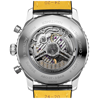 Breitling AB0137241L1P1 Breitling Navitimer B01 Chronograph 46 Grön