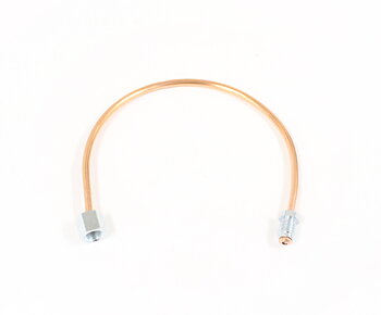 Brake line, hose to caliper 240/260 75-78