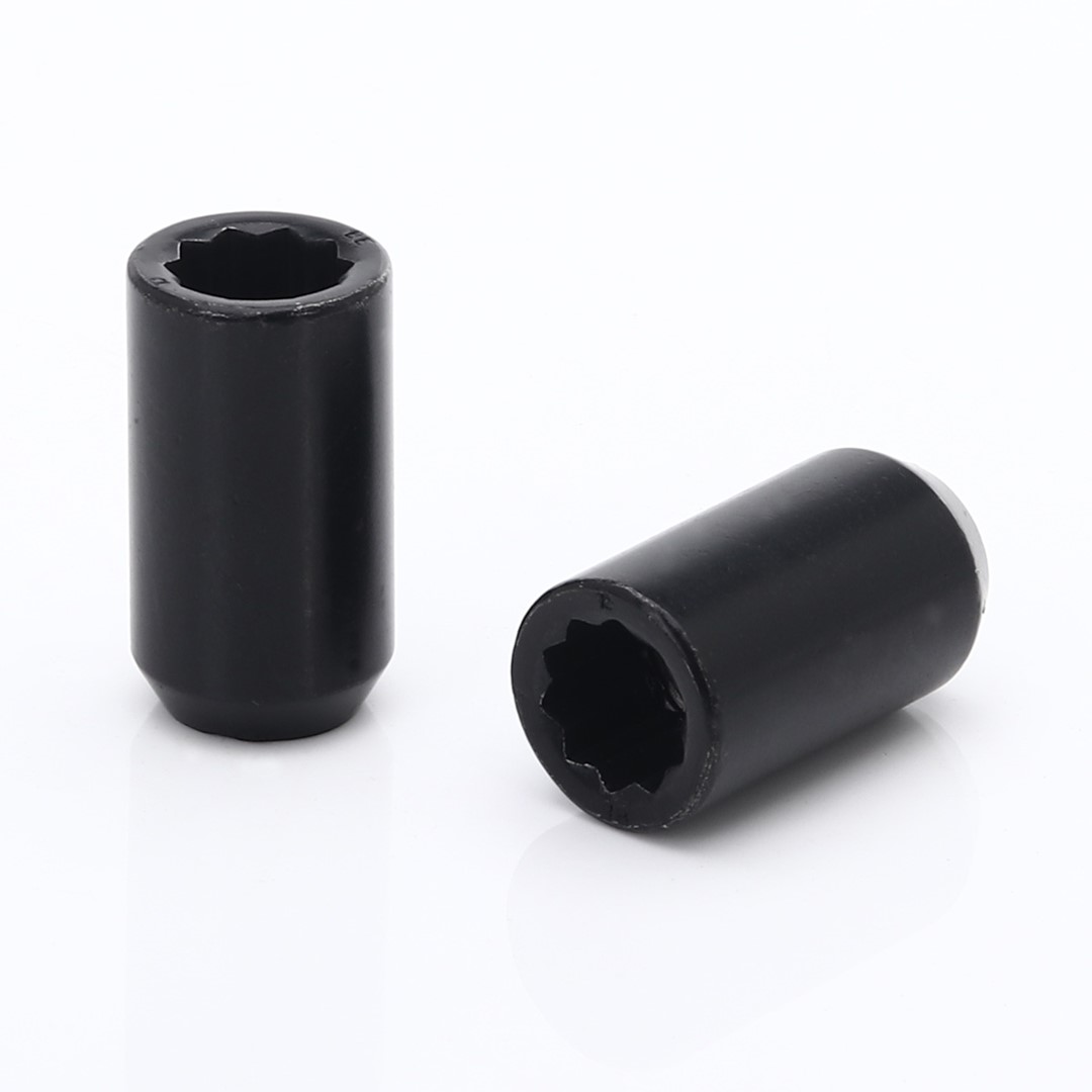 Torx / Torax / Star bolt Hjulmutter / Hjulmuttrar / Lug nuts 1/2 UNF Svart - 20st
