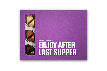Chokladask 'Enjoy After Last Supper'