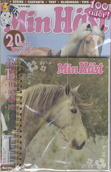 Min häst nr 10/11 2022, 100-sidor + 20 sidor Mulle + Gåva