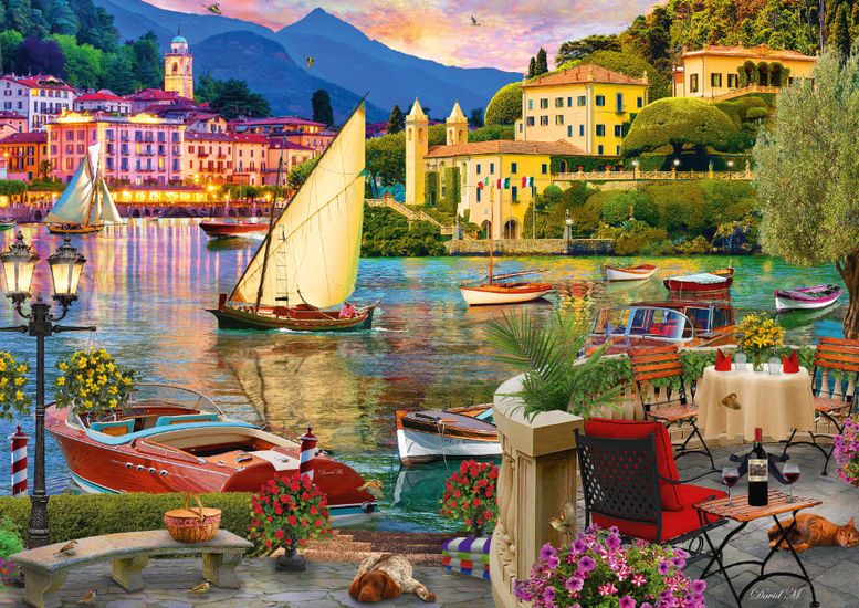 Italian fresco 500 Bitar Schmidt