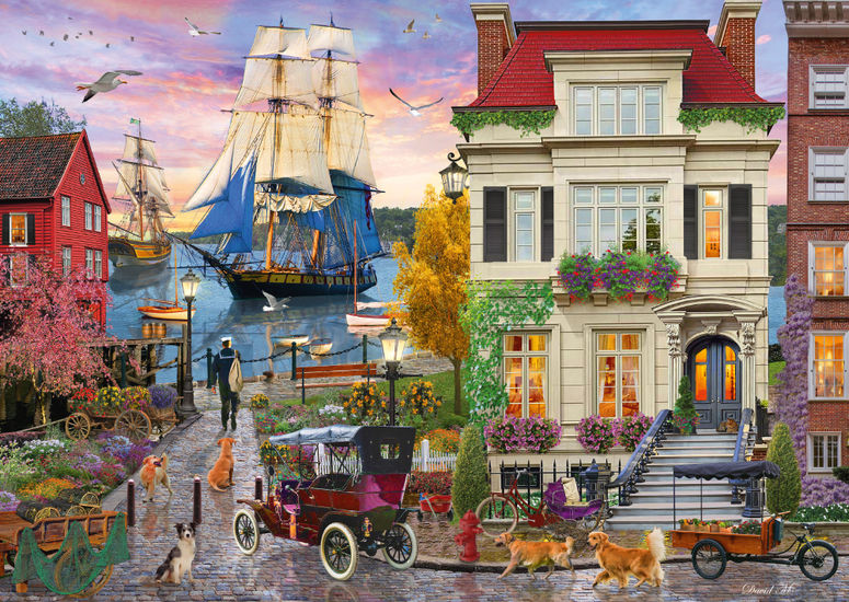 Ship in the Harbor 1000 Bitar Schmidt