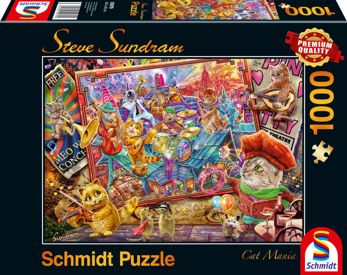 Cat Mania 1000 Bitar Schmidt - 2