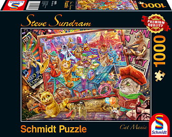 Cat Mania 1000 Bitar Schmidt