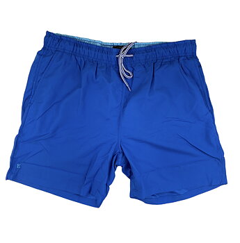 Badshorts blå enfärgade Peter Adams