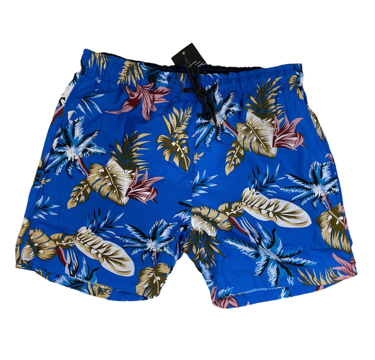 Badshorts hawaii-mönstrade Peter Adams