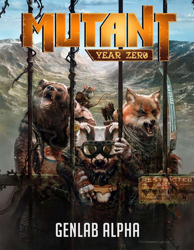Mutant Year Zero - Genlab Alpha Core Book + PDF