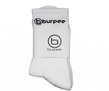 Burpee Crew Socks White - Made for training