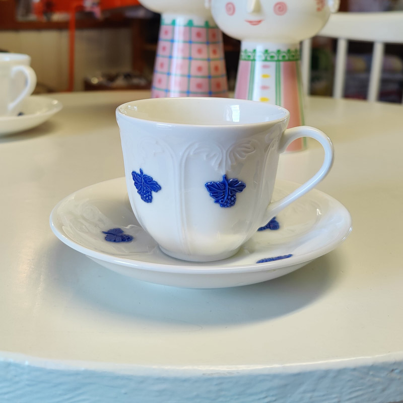 Blå Blom kaffekopp från Gustavsberg - 2