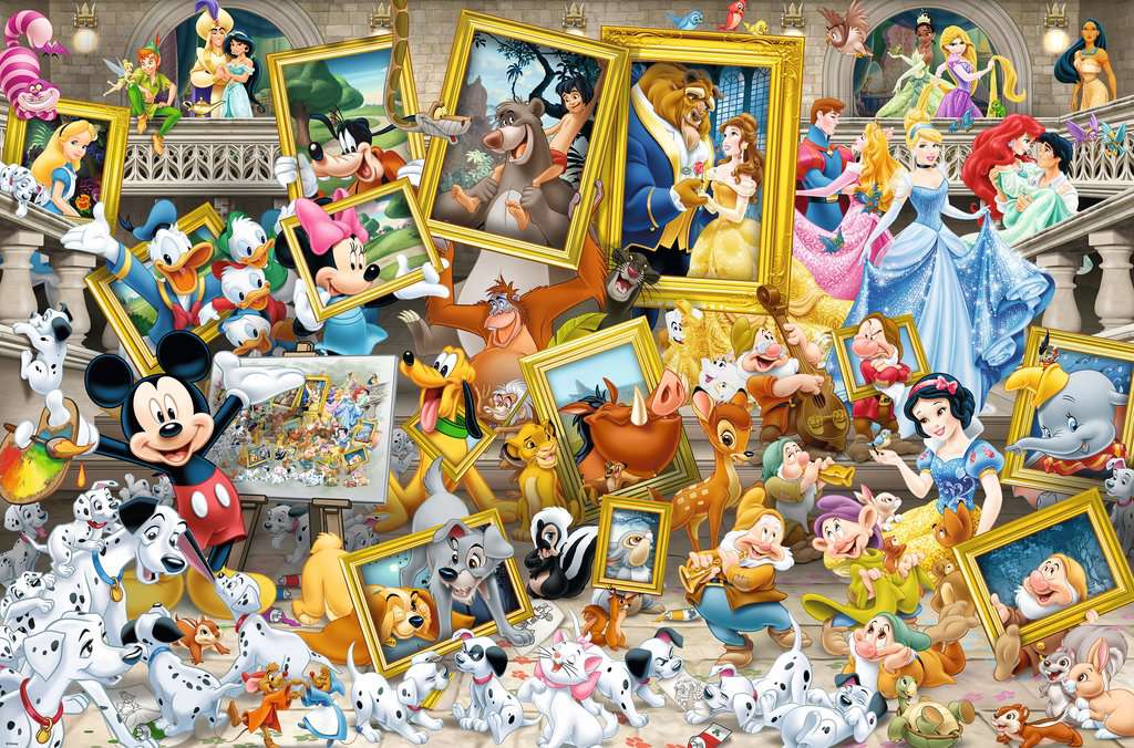 Disney Multicharacter 5000 Bitar Ravensburger