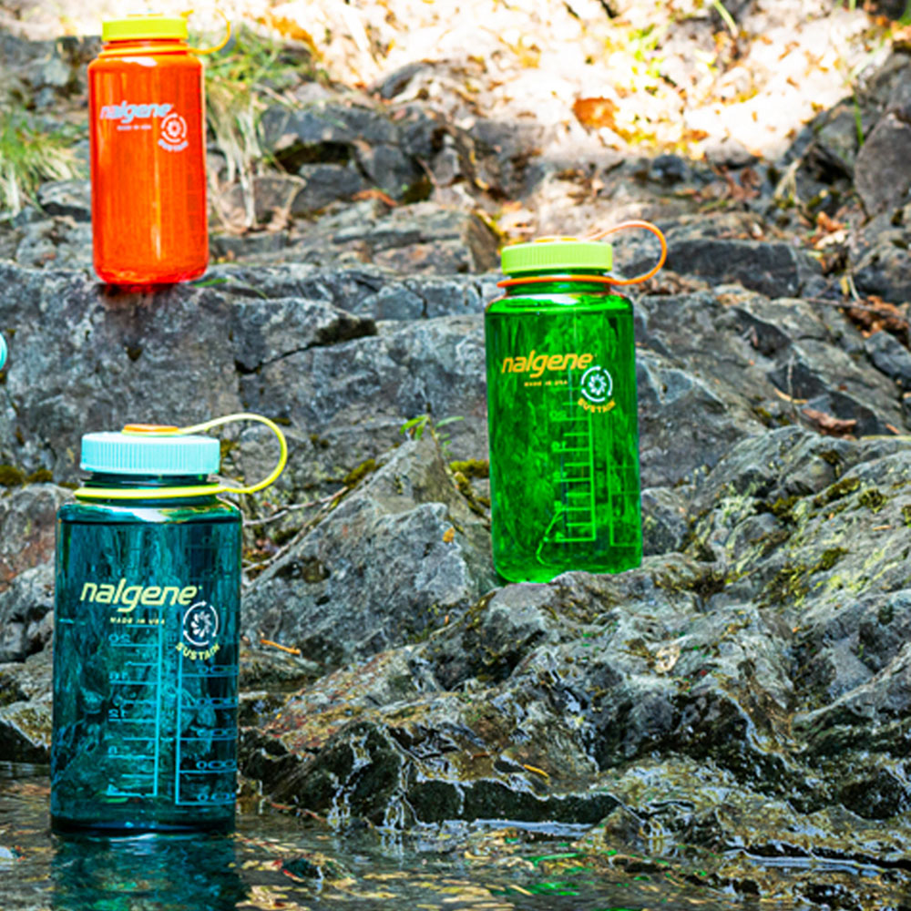 Vattenflaska - NALGENE - Wide Mouth Sustain 1,0 Melon Ball - 2