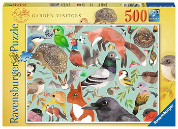 Garden Visitors 500 Bitar Ravensburger