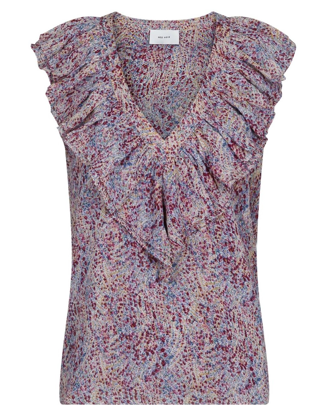 Neo Noir Albany Flower Crush Top, Lavender