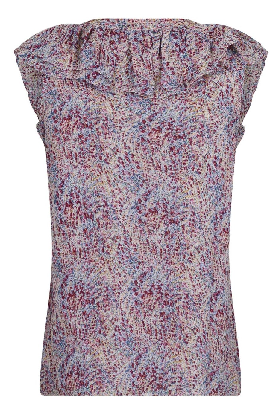 Neo Noir Albany Flower Crush Top, Lavender - 2