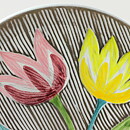 マリ・シムルソン チューリップがモチーフのボウル Bowl 1960年代 23cm (2)