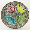 マリ・シムルソン チューリップがモチーフのボウル Bowl 1960年代 23cm (2)