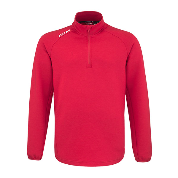 CCM Locker Room 1/4 Zip Top Jr - 3