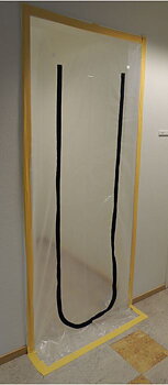 Dammskyddsdörr 1200X2300mm